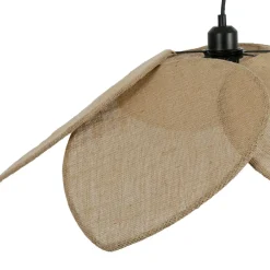 Fabrique de Styles Suspension japandi en jute couleur lin d110cm - Japandi* Suspensions
