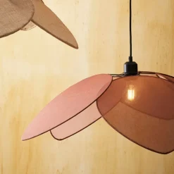 Fabrique de Styles Suspension japandi en lin d70cm* Suspensions