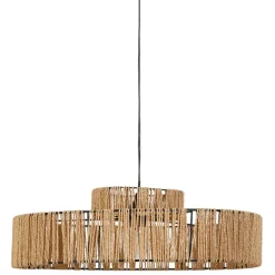 Fabrique de Styles Suspension en fer et corde de papier d55cm - Calyp* Suspensions