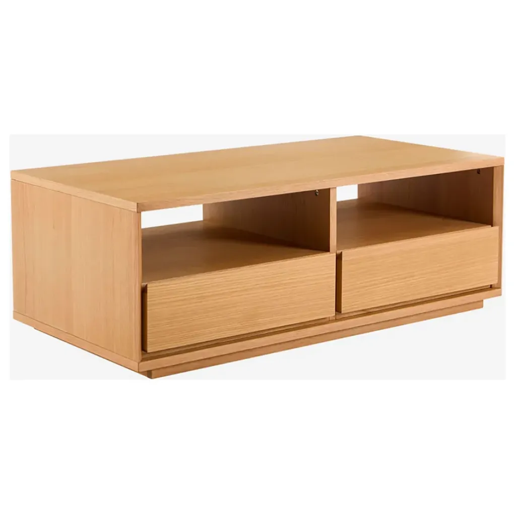 Fabrique de Styles Table basse 2 tiroirs en chêne - Hazo* Table Basses