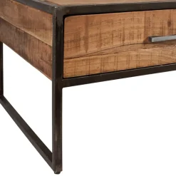 Fabrique de Styles Table basse en acacia et fer noir 120x60cm - Factory* Table Basses