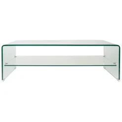 Fabrique de Styles Table basse en verre trempé 110x55cm - Adela* Table Basses