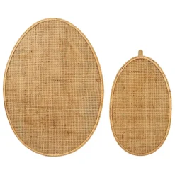 Fabrique de Styles Table basse gigogne (lot de 2) en rotin - Tamba* Table Basses