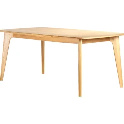 Fabrique de Styles Table de repas avec allonge intégrée en chene naturel 180(+50)x100xh76cm - Sublime* Table De Salle À Manger
