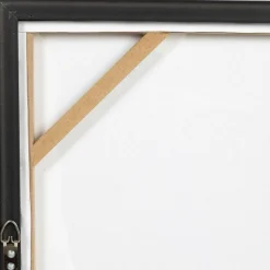 Fabrique de Styles Tableau en toile encadré feuilles 52x72cm - Gallery* Tableaux Et Toiles