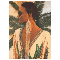 Fabrique de Styles Tableau soul craft et vert 50x70cm - Gallery* Tableaux Et Toiles