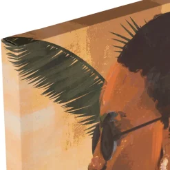 Fabrique de Styles Tableau soul craft et vert 50x70cm - Gallery* Tableaux Et Toiles