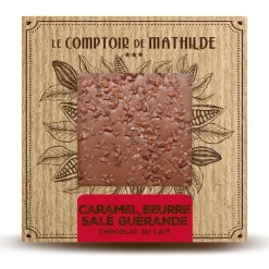 Fabrique de Styles Tablette lait cbs et fleur sel* Chocolats Et Confiseries
