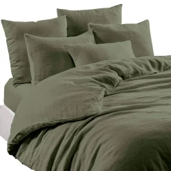 Fabrique de Styles Taie d'oreiller en lin et coton 65x65cm - Limy* Taies Et Traversins