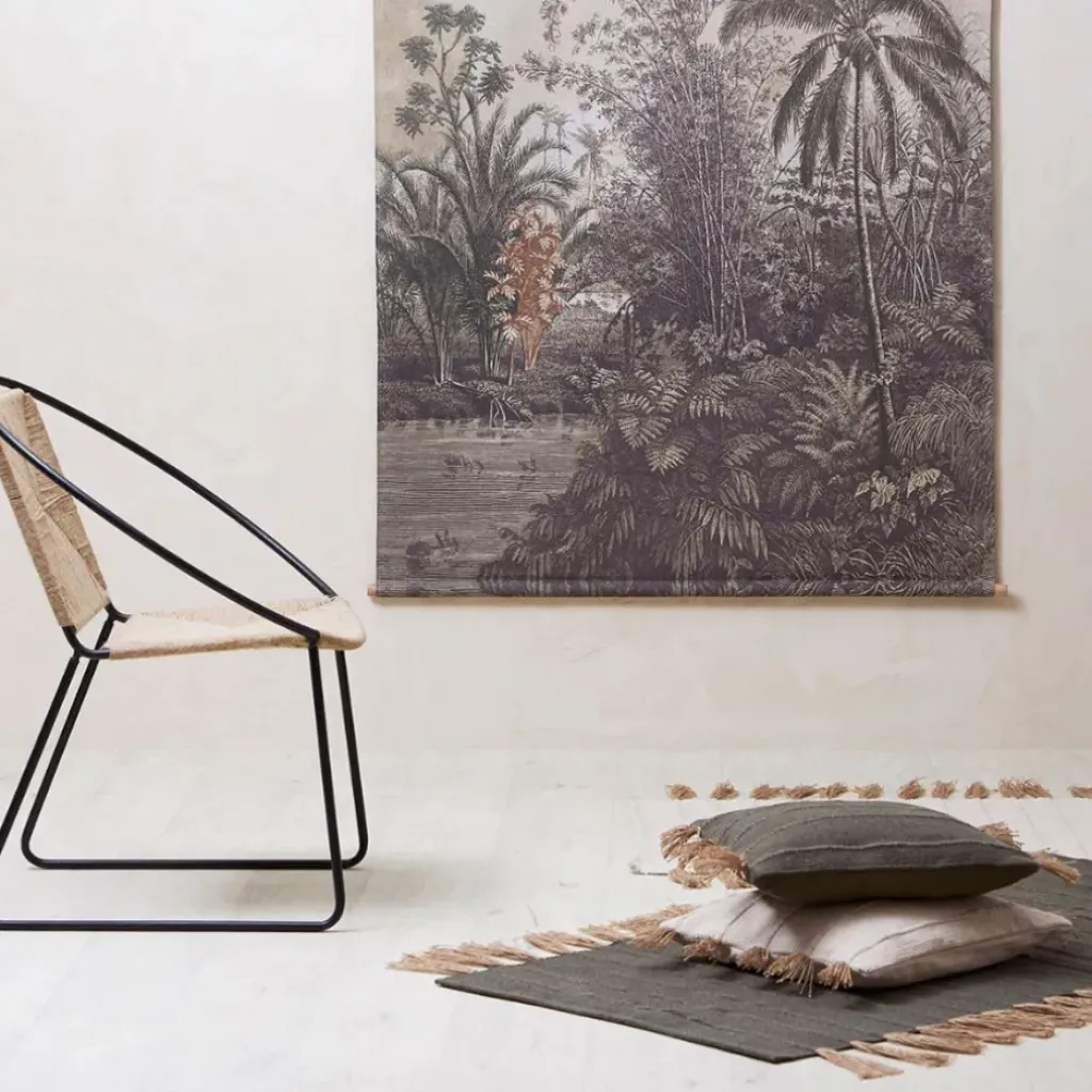 Fabrique de Styles Tapis en coton et jute 140x70cm - Kolore* Tapis