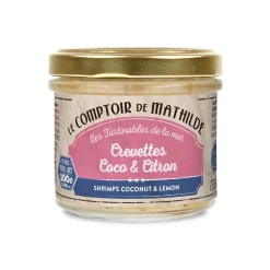 Fabrique de Styles Tartinable de crevettes coco et citron - 100gr* Conserverie