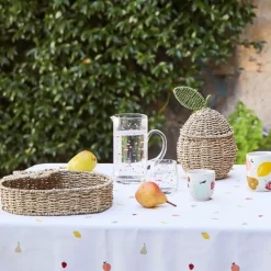 Fabrique de Styles Tasse en grès moucheté blanc 17.5cl - Les Fruits* Tasses Et Mugs