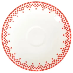 Fabrique de Styles Tasse et sous-tasse en faïence damier - campagne* Tasses Et Mugs