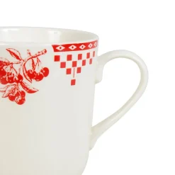 Fabrique de Styles Tasse haute en faïence damier - campagne* Tasses Et Mugs