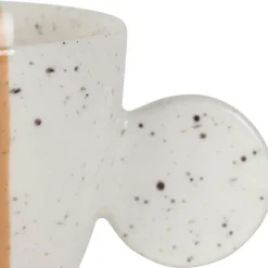 Fabrique de Styles Tasses à thé x2 en grès sauge et nude moucheté 30cl - Aurore* Tasses Et Mugs