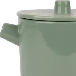 Fabrique de Styles Théière avec filtre en grès 90cl - cannelé* Théières Et Cafetières