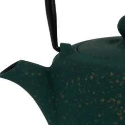 Fabrique de Styles Théière en fonte émaillée noir avec filtre inox 90cl - Arty* Théières Et Cafetières