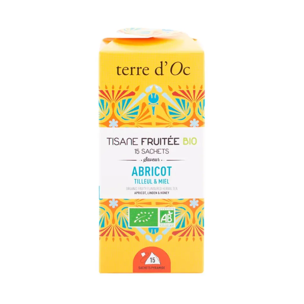 Fabrique de Styles Tisane 15 sachets fruitée bio saveur abricot tilleul et miel* Cafés, Thés Et Infusions