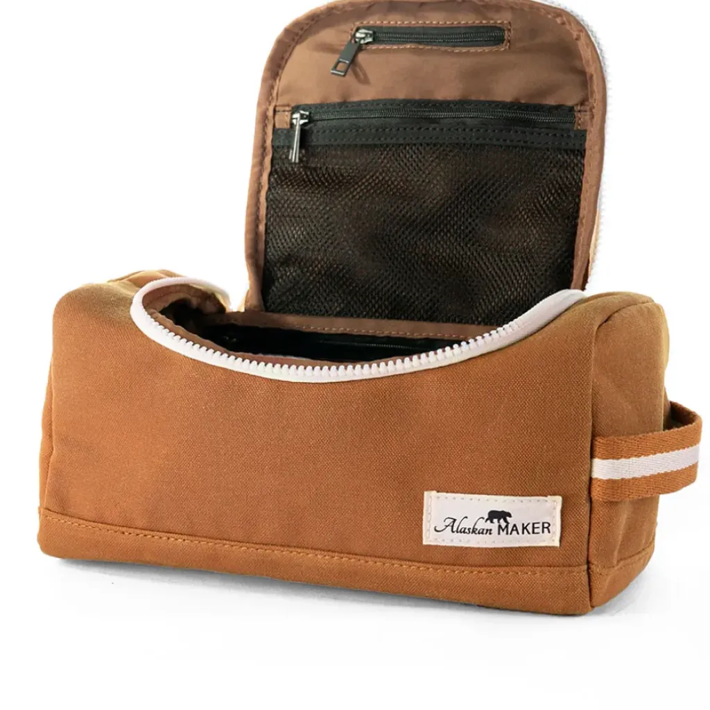 Fabrique de Styles Trousse de toilette en tissu recycleée - Kenai* Pochettes Et Housses