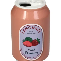 Fabrique de Styles Vase canette fraise faïence fine d7xh11.3cm* Vases Et Soliflores