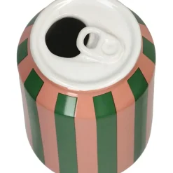 Fabrique de Styles Vase canette orange faïence fine d7xh11.3cm* Vases Et Soliflores