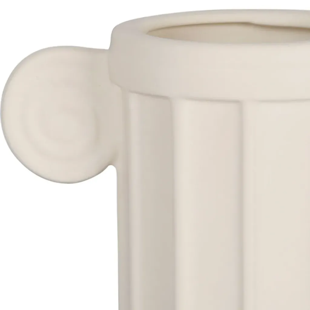 Fabrique de Styles Vase colonne en grès h35cm - Greeka* Vases Et Soliflores