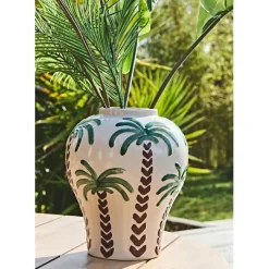 Fabrique de Styles Vase en céramique cassé h31cm - Paradiso* Vases Et Soliflores