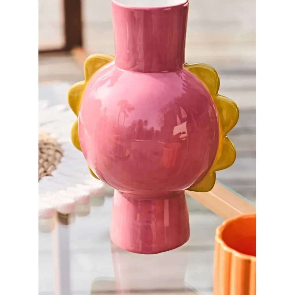 Fabrique de Styles Vase en dolomite h22cm - Maya* Vases Et Soliflores