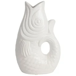 Fabrique de Styles Vase poisson en grès h30.5cm - mer* Vases Et Soliflores