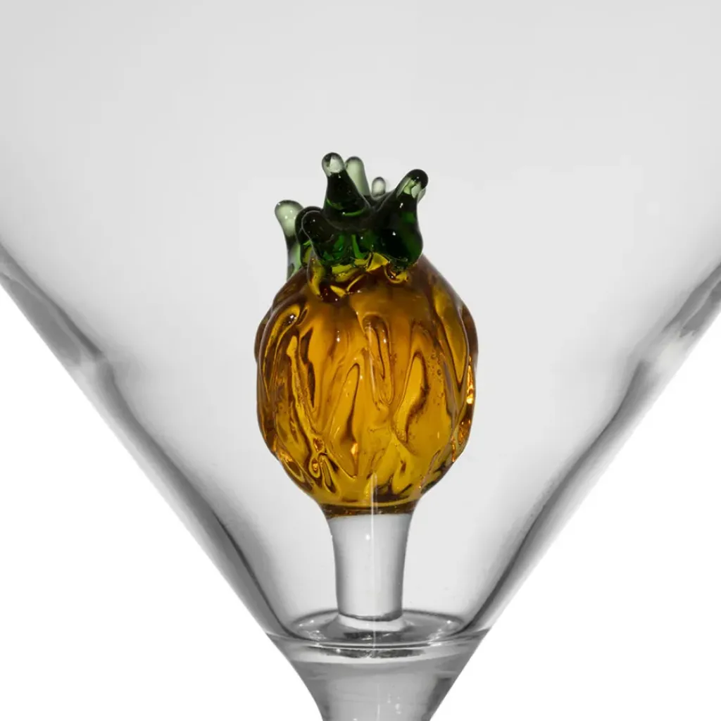 Fabrique de Styles Verre à cocktail ananas 25cl - Colorea* Verres À Alcool