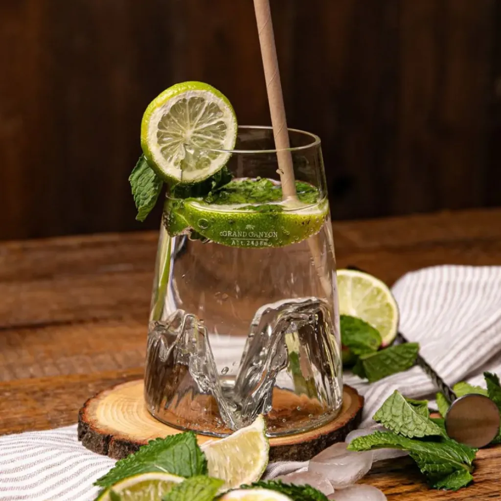 Fabrique de Styles Verre design Grand Canyon - Topographic* Verres À Eau Et Gobelets